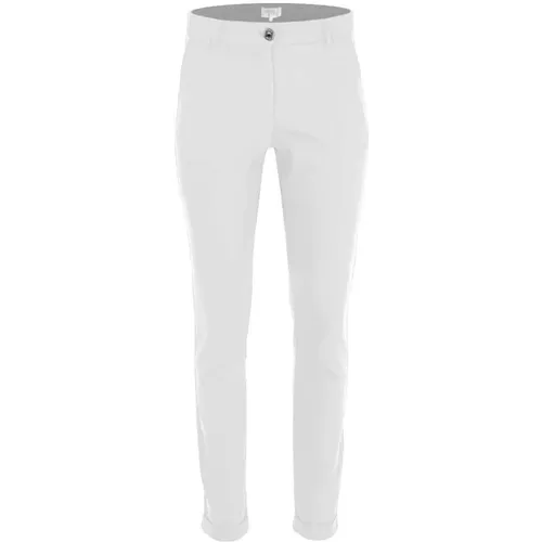 Stylische Chino Hose Off , Damen, Größe: S - DNM Pure - Modalova