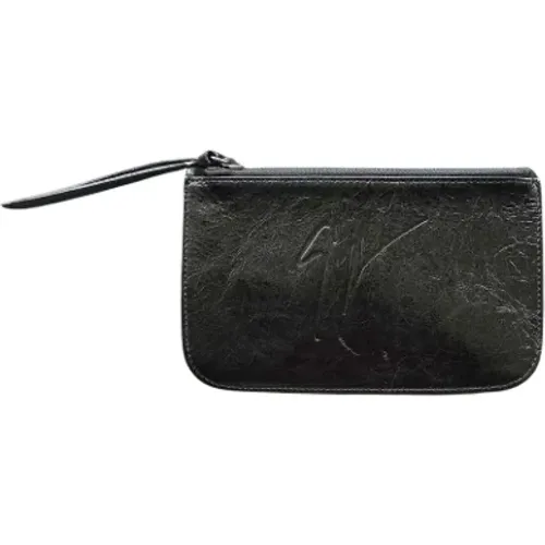 Pre-owned Clutches, female, , Size: ONE SIZE Pre-owned Leather handbags - Giuseppe Zanotti Pre-owned - Modalova