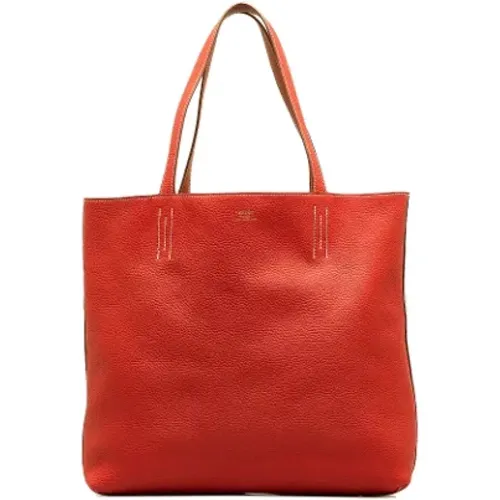 Pre-owned Tote Bags, female, , Size: ONE SIZE Pre-owned Leather handbags - Hermès Vintage - Modalova