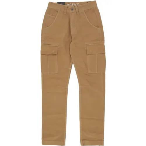 Straight Trousers, male, , Size: W32 Cargo Pants Khaki Straight Leg - alpha industries - Modalova