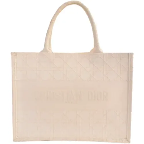 Pre-owned Tote Bags, female, , Size: ONE SIZE Pre-owned Canvas totes - Dior Vintage - Modalova