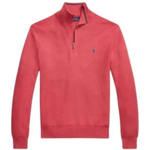 Turtlenecks, male, , Size: S Half-Zip Pullover - Polo Ralph Lauren - Modalova