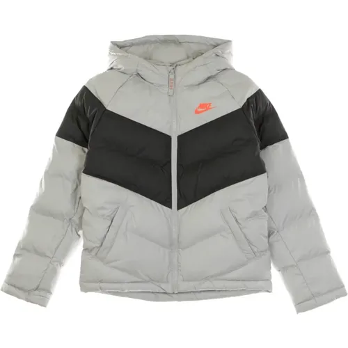 Sportliche Jacke mit synthetischer Füllung , Herren, Größe: S - Nike - Modalova