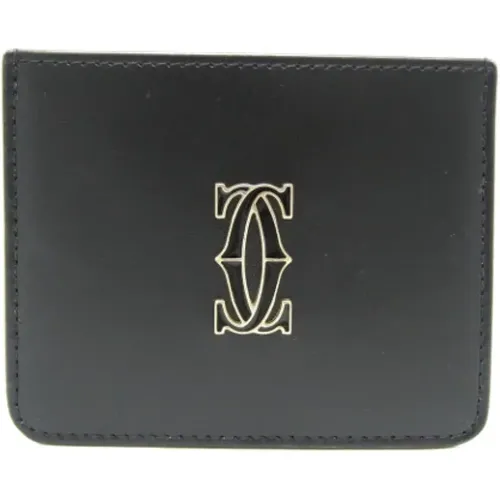 Pre-owned Wallets, female, , Size: ONE SIZE Pre-owned Leather wallets - Cartier Vintage - Modalova