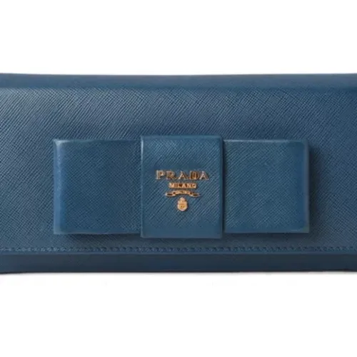 Pre-owned Leather wallets , female, Sizes: ONE SIZE - Prada Vintage - Modalova