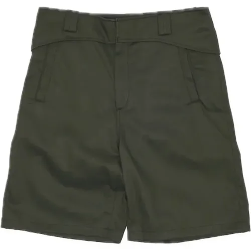 Folded Belt Shorts , male, Sizes: M, L - Gr10K - Modalova