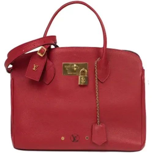 Pre-owned Leather louis-vuitton-bags , female, Sizes: ONE SIZE - Louis Vuitton Vintage - Modalova