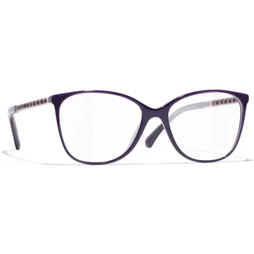 Original Prescription Glasses with 3-year warranty , female, Sizes: 52 MM - Chanel - Modalova
