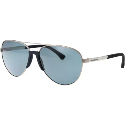 Stylish Sunglasses 0Ea2059 , male, Sizes: 61 MM - Emporio Armani - Modalova