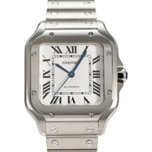 Pre-owned Watches, male, , Size: ONE SIZE Pre-owned Glass watches - Cartier Vintage - Modalova