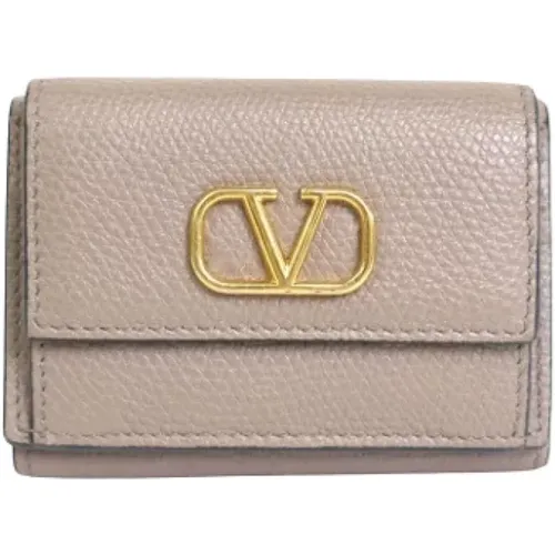 Pre-owned Leather Valentino Wallet , female, Sizes: ONE SIZE - Valentino Vintage - Modalova