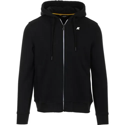 Schwere Fleece Pullover , Herren, Größe: XL - K-way - Modalova