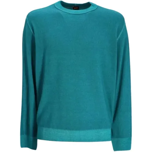 Classic Sweater , male, Sizes: M, S, L, XL - Hugo Boss - Modalova