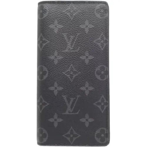 Pre-owned Wallets, male, , Size: ONE SIZE Pre-owned Canvas wallets - Louis Vuitton Vintage - Modalova