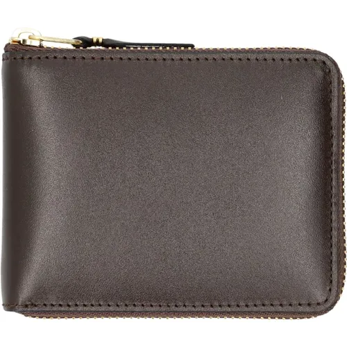Leather Zip Wallet , unisex, Sizes: ONE SIZE - Comme des Garçons - Modalova