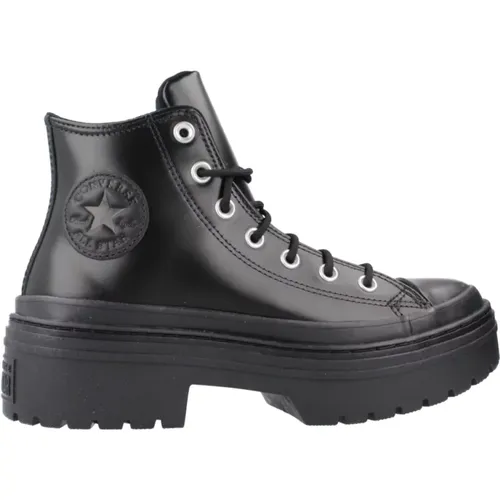 Lugged Heel Schnürstiefel , Damen, Größe: 39 EU - Converse - Modalova