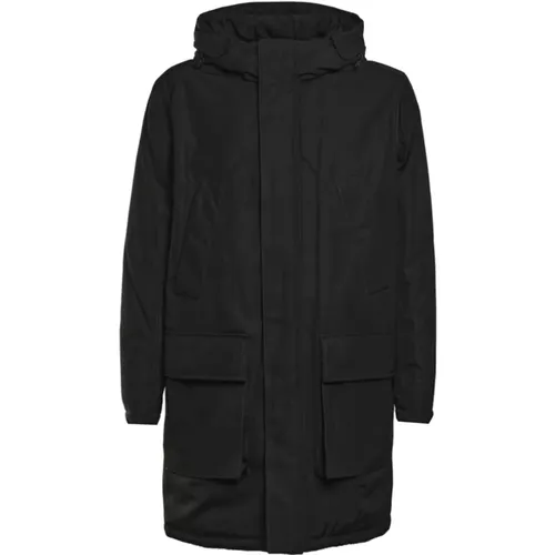 Winter Jacket, Cotton and Elastane , male, Sizes: S, L - Hogan - Modalova