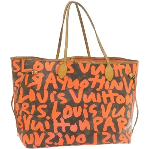 Pre-owned Tote Bags, female, , Size: ONE SIZE Pre-owned Canvas shoulder-bags - Louis Vuitton Vintage - Modalova