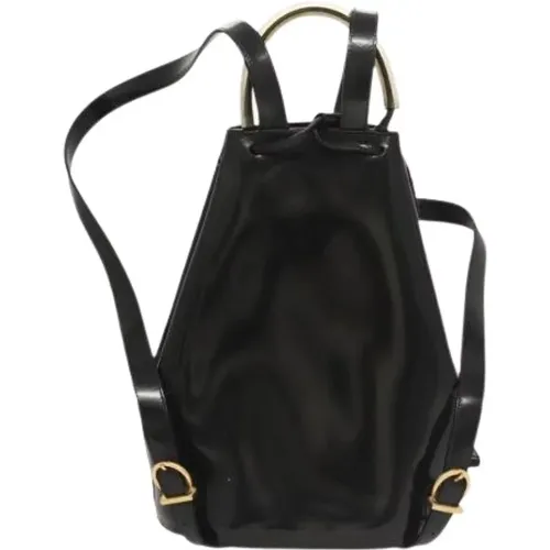 Pre-owned Backpacks, female, , Size: ONE SIZE Pre-owned Leather Backpack - Salvatore Ferragamo Pre-owned - Modalova