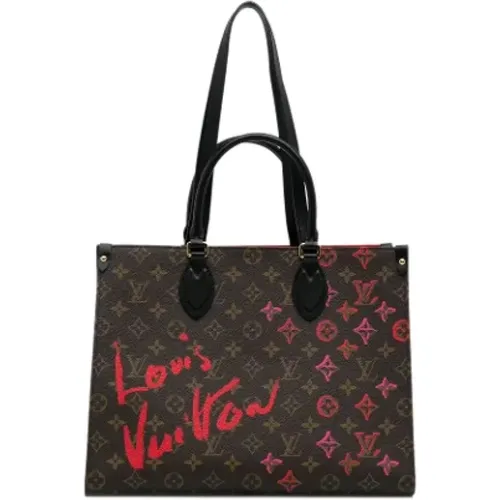 Pre-owned Tote Bags, female, , Size: ONE SIZE Pre-owned Canvas totes - Louis Vuitton Vintage - Modalova