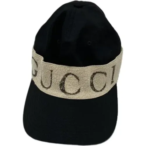 Pre-owned Accessories, female, , Size: ONE SIZE Pre-owned Cotton hats - Gucci Vintage - Modalova