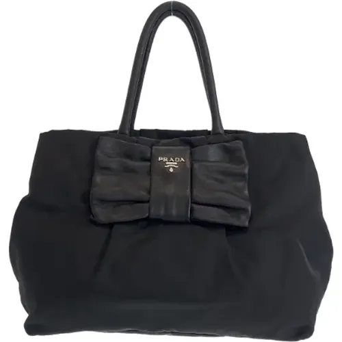 Pre-owned Tote Bags, female, , Size: ONE SIZE Pre-owned Canvas totes - Prada Vintage - Modalova