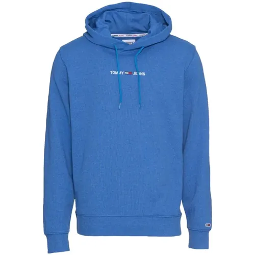 Hoodies, male, , Size: XS Hooded Sweatshirt - Tommy Jeans - Modalova