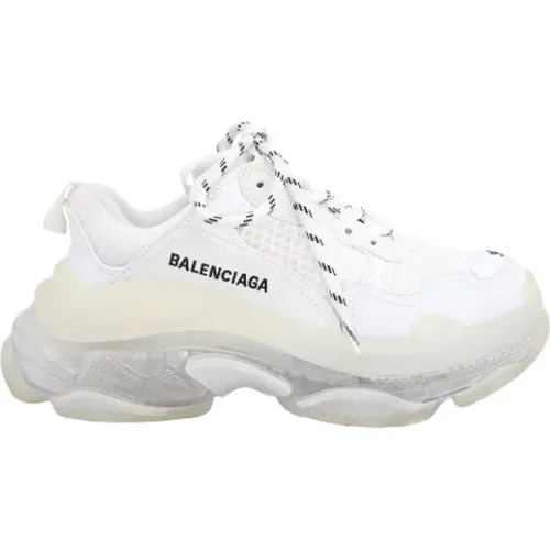 Pre-owned Sneakers, female, , Size: 7 US Pre-owned Polyester sneakers - Balenciaga Vintage - Modalova