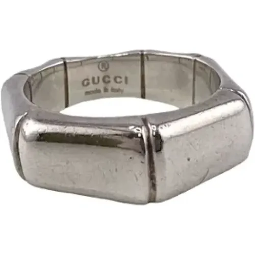 Pre-owned Silber ringe - Gucci Vintage - Modalova