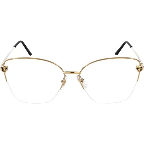 Stylish Eyeglasses Ct0345O , female, Sizes: 58 MM - Cartier - Modalova
