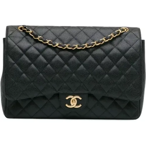 Pre-owned Leather chanel-bags , female, Sizes: ONE SIZE - Chanel Vintage - Modalova