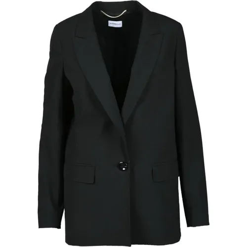 Eleganter Blazer mit Polyester-Mix , Damen, Größe: XS - Marella - Modalova