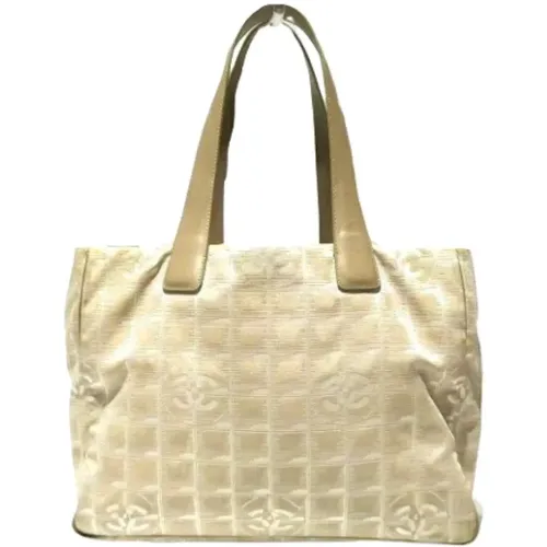 Pre-owned Tote Bags, female, , Size: ONE SIZE Pre-owned Canvas chanel-bags - Chanel Vintage - Modalova