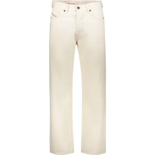 Straight Jeans, male, , Size: W31 Light Denim Trousers - Diesel - Modalova