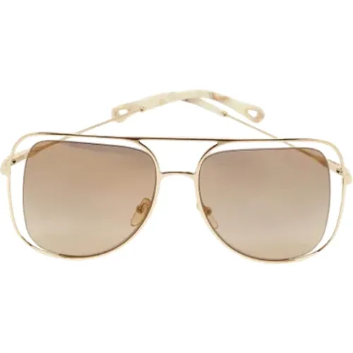 Pre-owned Acetate sunglasses , female, Sizes: ONE SIZE - Chloé Pre-owned - Modalova