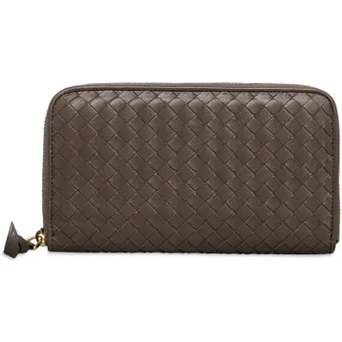 Pre-owned Wallets, female, , Size: ONE SIZE Pre-owned Leather wallets - Bottega Veneta Vintage - Modalova