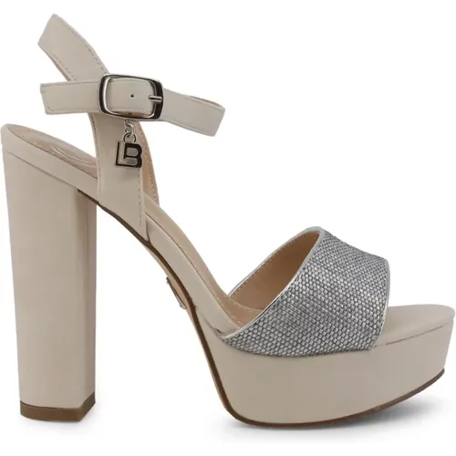 Strappy High Heel Sandals , female, Sizes: 7 UK, 6 UK, 3 UK - Laura Biagiotti - Modalova