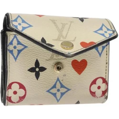 Pre-owned Wallets, female, , Size: ONE SIZE Pre-owned Canvas wallets - Louis Vuitton Vintage - Modalova