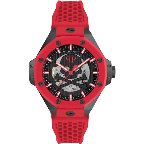 Automatic Skeleton Watch Plein $keleton Royal , male, Sizes: ONE SIZE - Philipp Plein - Modalova