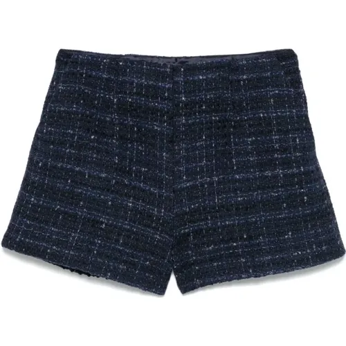 Tweed Shorts with Dart Detailing , female, Sizes: XS, M, S - Twinset - Modalova