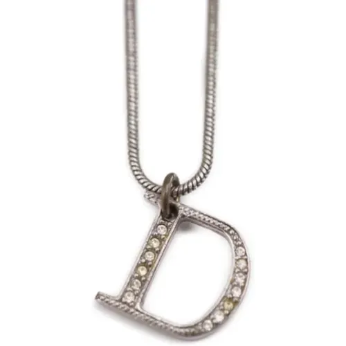 Pre-owned Jewellery, female, , Size: ONE SIZE Pre-owned Metal dior-jewelry - Dior Vintage - Modalova