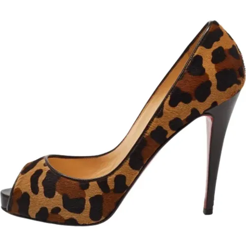 Pre-owned Stoff heels - Christian Louboutin Pre-owned - Modalova