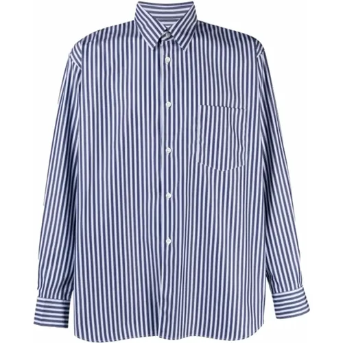 Casual Shirts, male, , Size: S Striped Shirt in - Comme des Garçons - Modalova