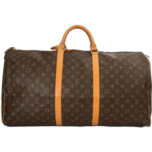 Pre-owned Weekend Bags, female, , Size: ONE SIZE Pre-owned Canvas louis-vuitton-bags - Louis Vuitton Vintage - Modalova