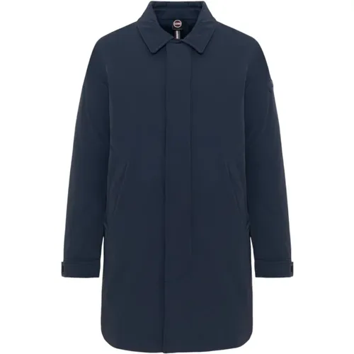 Single-Breasted Coats, male, , Size: L Jacket Extra Slim Fit Aw25 - Colmar - Modalova