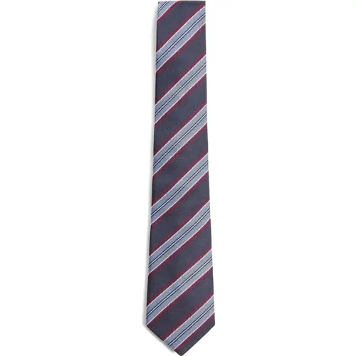 Ties, male, , Size: ONE SIZE Jacquard Pointed Tip Tie - Valentino Garavani - Modalova