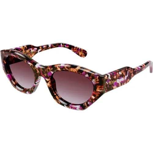 Sunglasses Ch0220S , female, Sizes: 53 MM - Chloé - Modalova