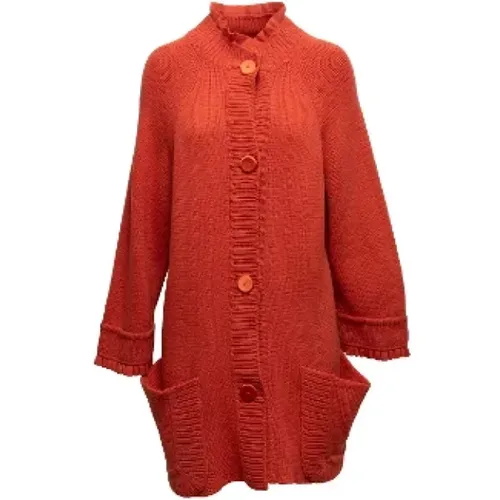 Pre-owned Wool tops , female, Sizes: M - Valentino Vintage - Modalova