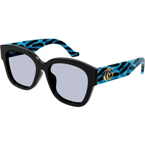 Stilvolle Oversize Acetat Sonnenbrille - Gucci - Modalova