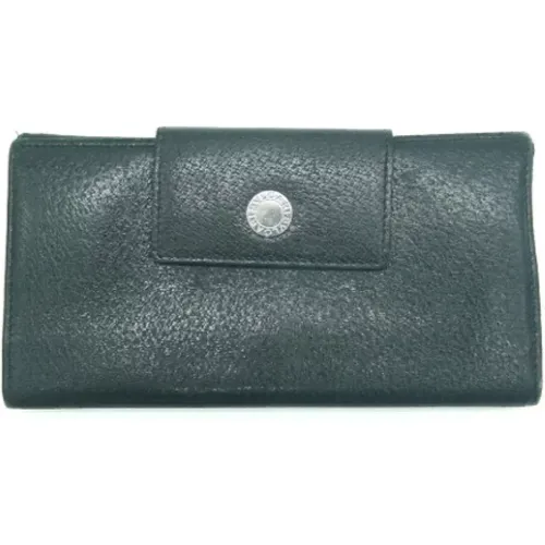 Pre-owned Wallets, female, , Size: ONE SIZE Pre-owned Leather wallets - Bvlgari Vintage - Modalova